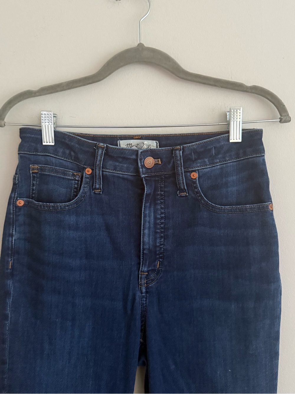 Madewell Curvy High Rise 11” Skinny Jeans View 3